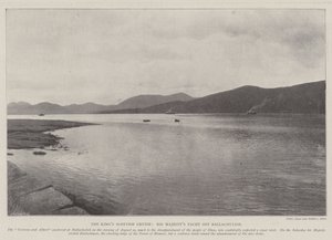 Kings Scottish Cruise, His Majestys Yacht ud for Ballachulish af English Photographer