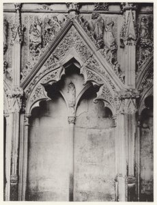 The Lady Chapel, Ely Cathedral: South Side, XIX (s/h foto) af English Photographer