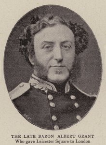 Den afdøde baron Albert Grant af English Photographer