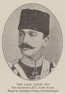 Den sene Ghani Bey af English Photographer