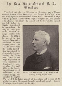 Den afdøde generalmajor R A Wauchope af English Photographer
