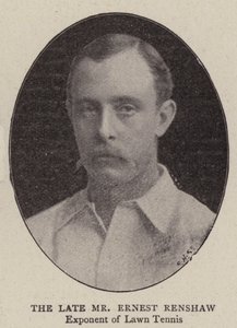 Den afdøde hr. Ernest Renshaw af English Photographer
