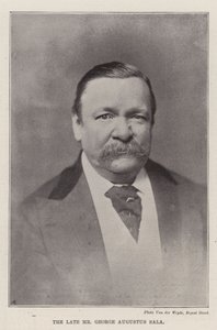 Den afdøde hr. George Augustus Sala af English Photographer