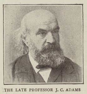 Den afdøde professor J C Adams af English Photographer