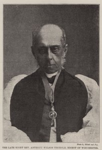 Den sene højre pastor Anthony Wilson Thorold, biskop af Winchester af English Photographer