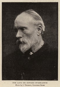 Den afdøde Sir Edward Burne-Jonts af English Photographer