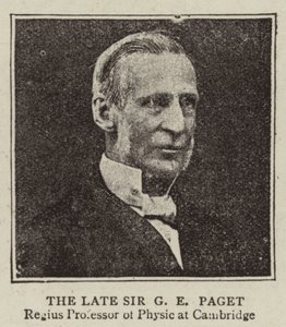 Den afdøde Sir G E Paget af English Photographer