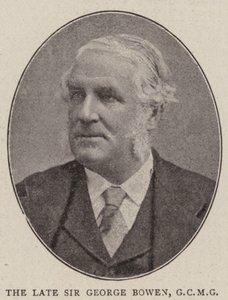 Den afdøde Sir George Bowen, GCMG af English Photographer