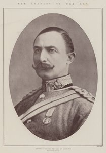 Lederne af CIV, oberstløjtnant jarlen af Albemarle, der kommanderede infanteriet af English Photographer