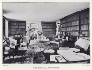The Library, Elderfield (s/h foto) af English Photographer