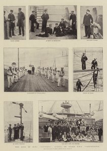 Tabet af HMS Victoria, Scener ombord på HMS Camperdown