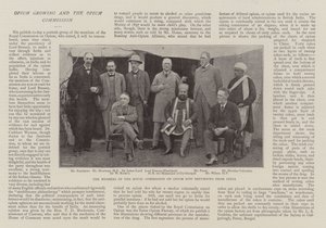Medlemmerne af den kongelige kommission for opium vender nu tilbage fra Indien af English Photographer
