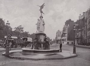Memorial Fountain i Park Lane af English Photographer