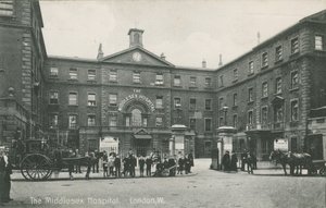 Middlesex Hospital, London, 1910 af English Photographer