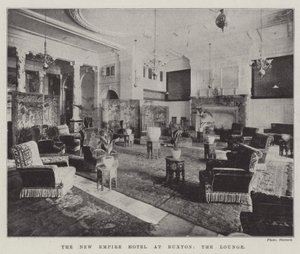 The New Empire Hotel i Buxton, Loungen af English Photographer