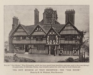 Det nye museum i West Bromwich, Oak House af English Photographer
