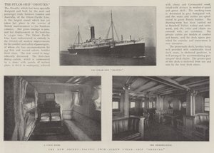 The New Orient-Pacific Twin-Screw Steam-Ship Orontes af English Photographer