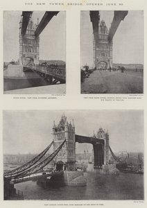 The New Tower Bridge, åbnede 30. juni af English Photographer