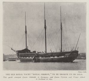 The Old Royal Yacht Royal George, skal brydes op eller sælges af English Photographer