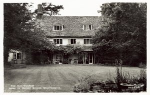 The Old Vicarage, Rupert Brookes hjem, Grantchester, Cambridge af English Photographer
