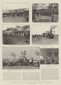 Åbningen af Congo Railway, indvielsesceremonierne af English Photographer
