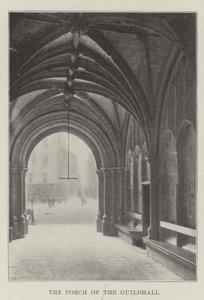 Verandaen i Guildhall af English Photographer
