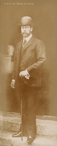 Prinsen af Wales, den fremtidige kong George V (s/h foto) af English Photographer