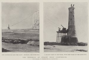 Beachy Head Lighthouses fremskridt af English Photographer
