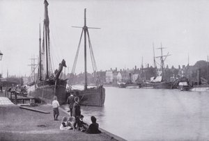 The Quays, Yarmouth (s/h foto) af English Photographer