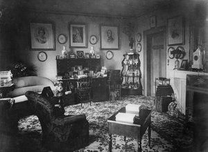 The Queens Sitting Room, Villa Hohenlohe, Baden-Baden, slutningen af 1860