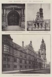 Queens besøg i Sheffield af English Photographer