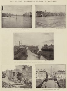 De seneste katastrofale oversvømmelser i England