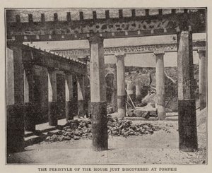 De seneste opdagelser i Pompeji af English Photographer