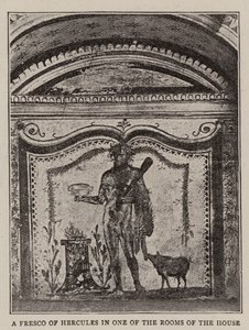 De seneste opdagelser i Pompeji af English Photographer