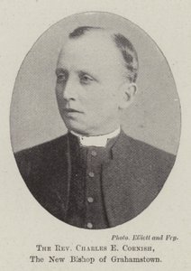 Pastor Charles E Cornish, den nye biskop af Grahamstown af English Photographer
