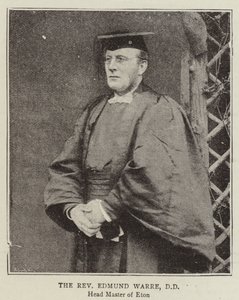 Pastor Edmund Warre, DD af English Photographer