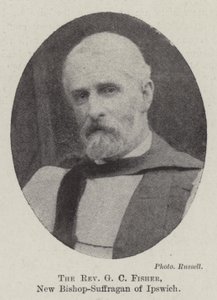 Pastor G C Fisher, ny biskop-Suffragan af Ipswich af English Photographer
