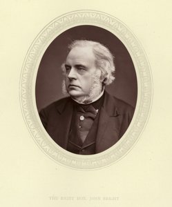 Den højre Hon. John Bright af English Photographer
