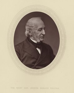 Den højre Hon. Spencer Horatio Walpole af English Photographer