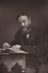 Den ærede Sir M Hicks-Beach af English Photographer