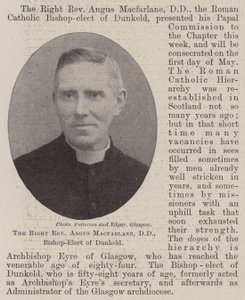 Den højre pastor Angus Macfarlane, DD, udvalgte biskop af Dunkeld af English Photographer