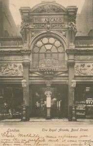 The Royal Arcade, Bond Street af English Photographer