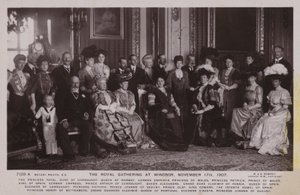 Royal Gathering i Windsor, 17. november 1907 af English Photographer