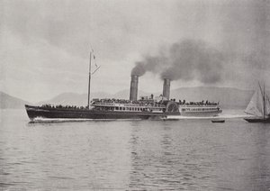 Royal Mail Steamer Columba af English Photographer