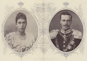 Det kongelige ægteskab i Coburg af English Photographer