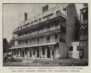 The Royal National Hospital for Consumption, Ventnor af English Photographer
