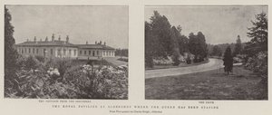 Den kongelige pavillon ved Aldershot, hvor dronningen har opholdt sig af English Photographer