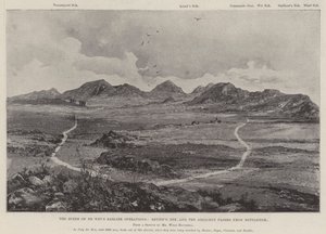 Scenen for De Wets tidligere operationer, Retiefs Nek og de tilstødende pas fra Bethlehem af English Photographer