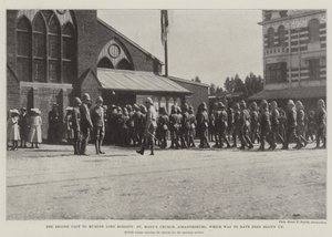 Det andet plan om at myrde Lord Roberts, St Marys Church, Johannesburg, som skulle være blevet sprængt i luften af English Photographer