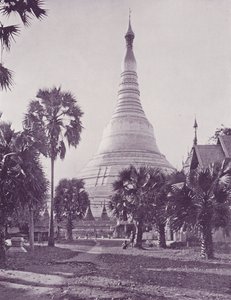 Shway Dagon Pagoda, Rangoon af English Photographer